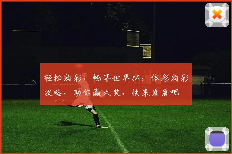 轻松购彩，畅享世界杯，体彩购彩攻略，助你赢大奖，快来看看吧